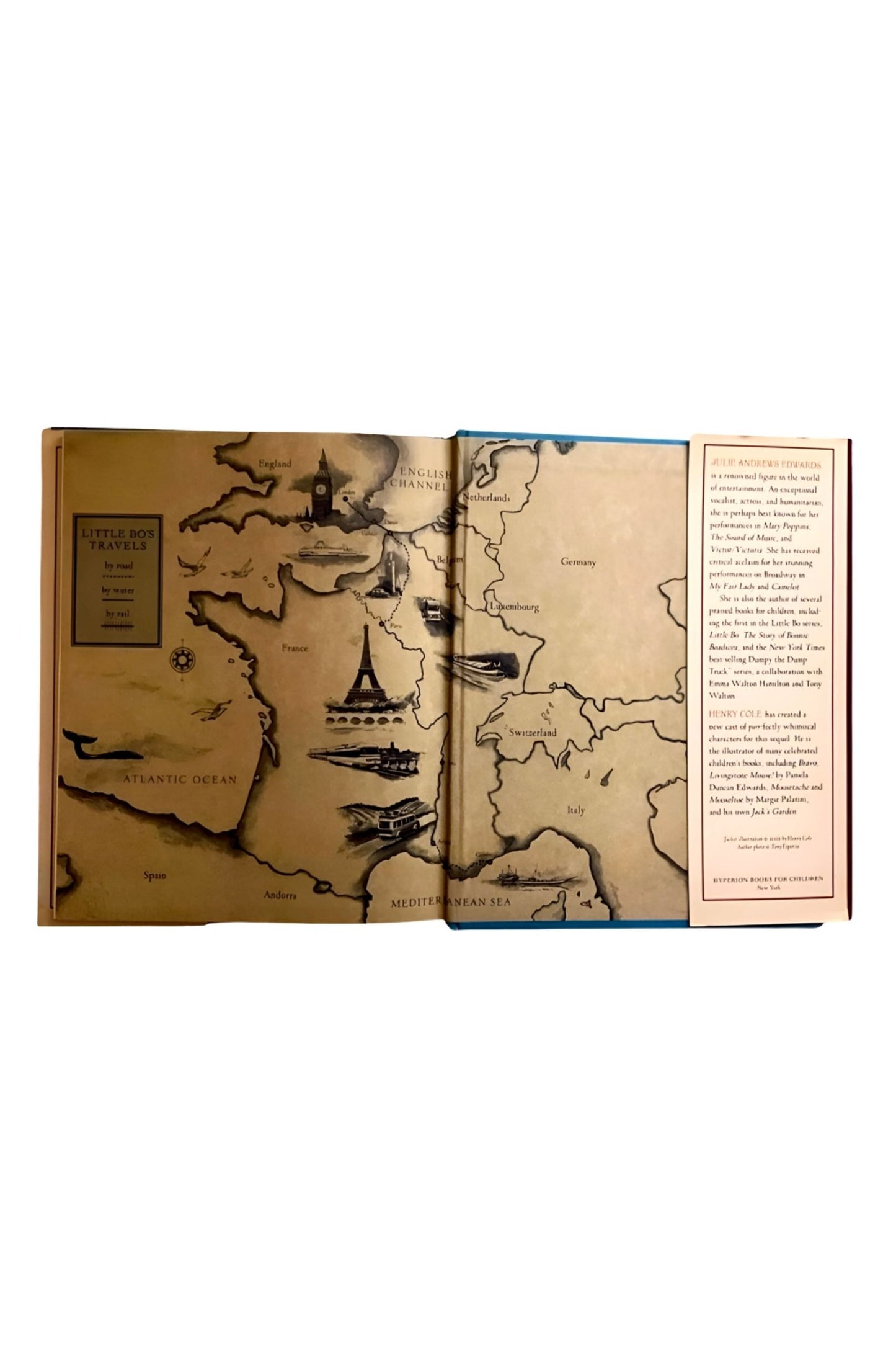 Little Bo in France by Julie Andrews (2002 First Edition HCDJ) l