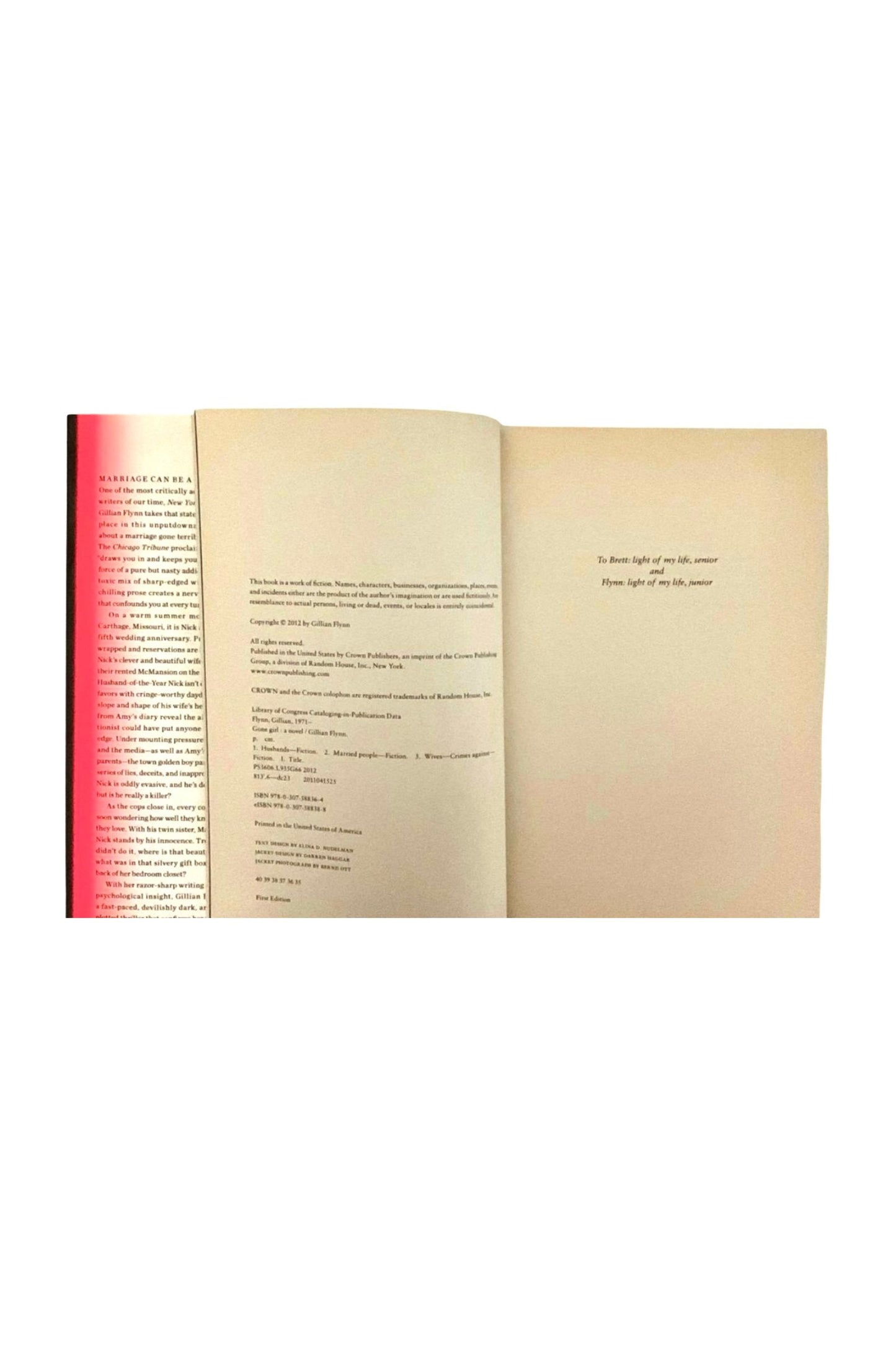 Gone Girl, 2012 First Edition HCDJ