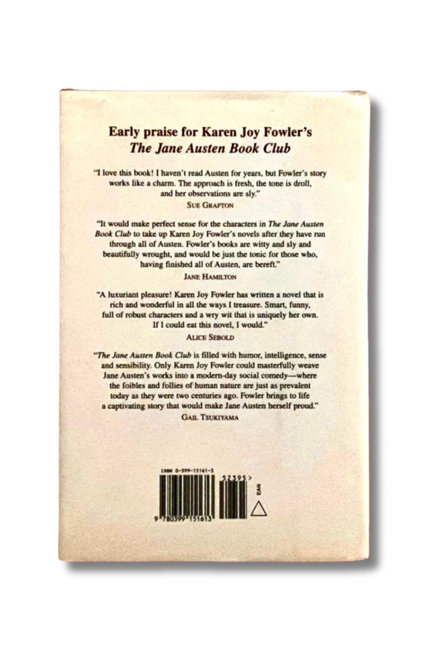 The Jane Austen Book Club, 2004 HCDJ