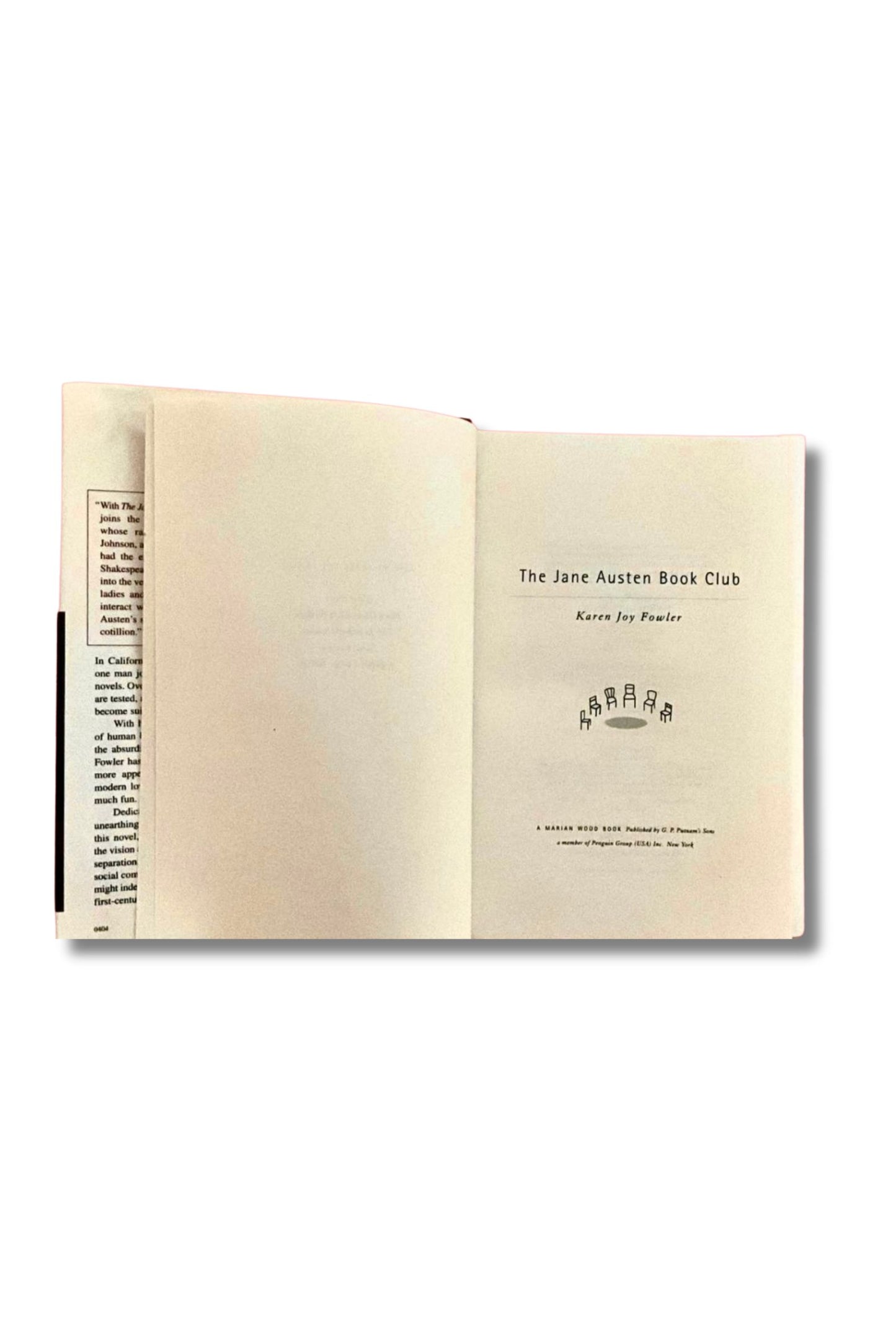 The Jane Austen Book Club, 2004 HCDJ