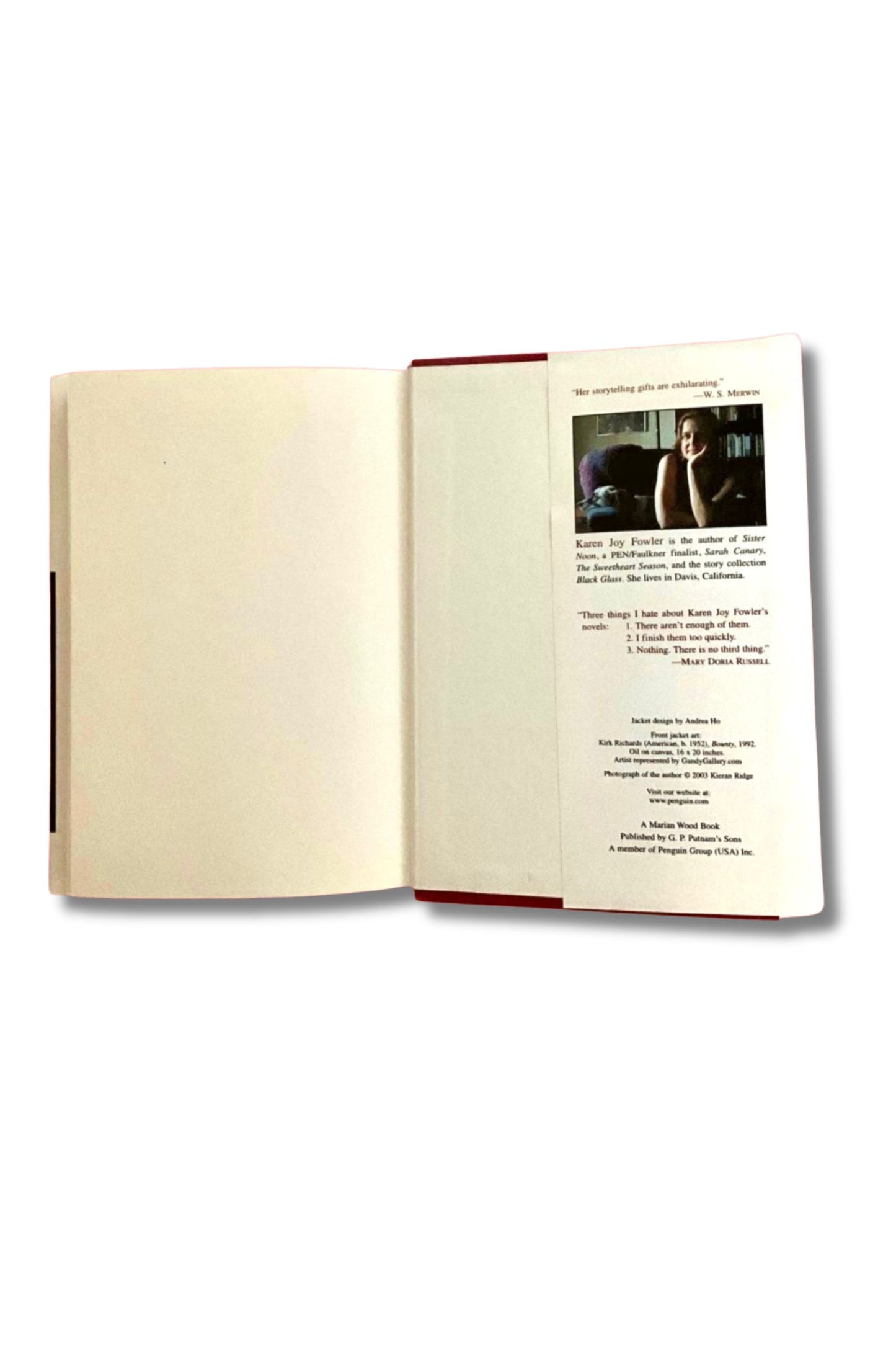 The Jane Austen Book Club, 2004 HCDJ