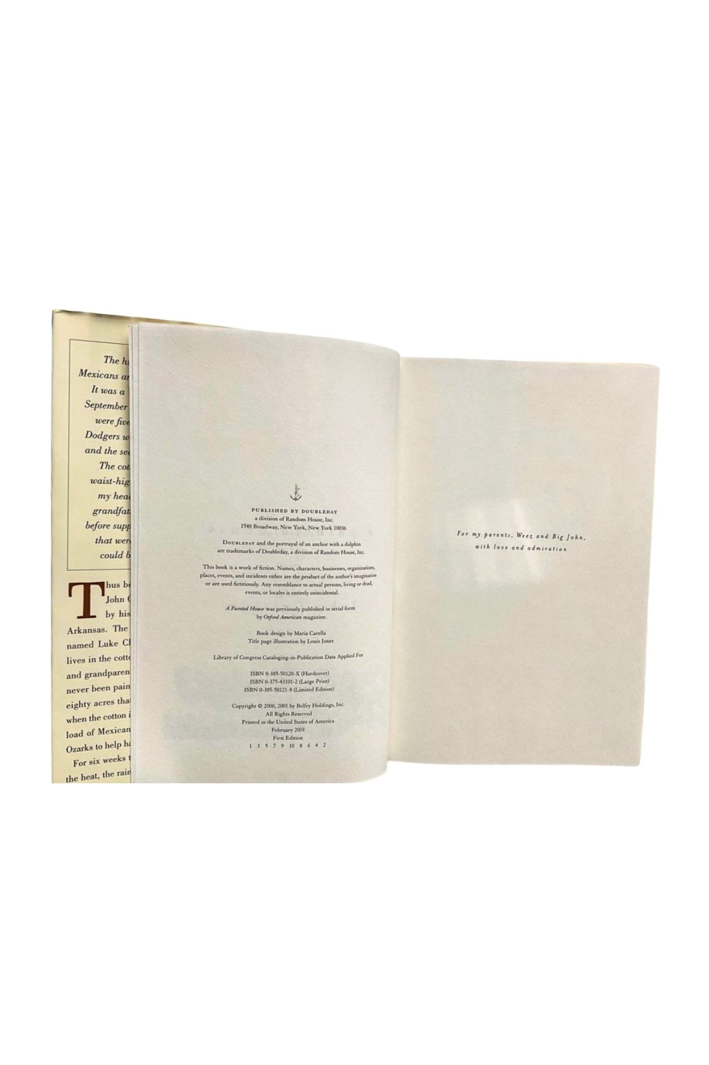 A Painted House (John Grisham 2001 First Edition HCDJ)