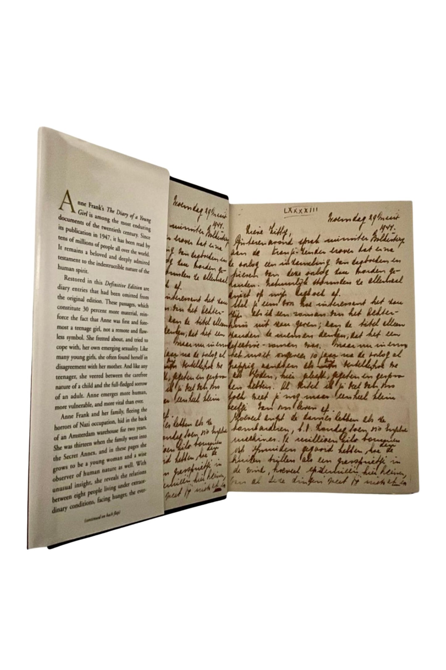 Diary of a Young Girl: The Definitive Edition by Anne Frank (1995, Doubleday)