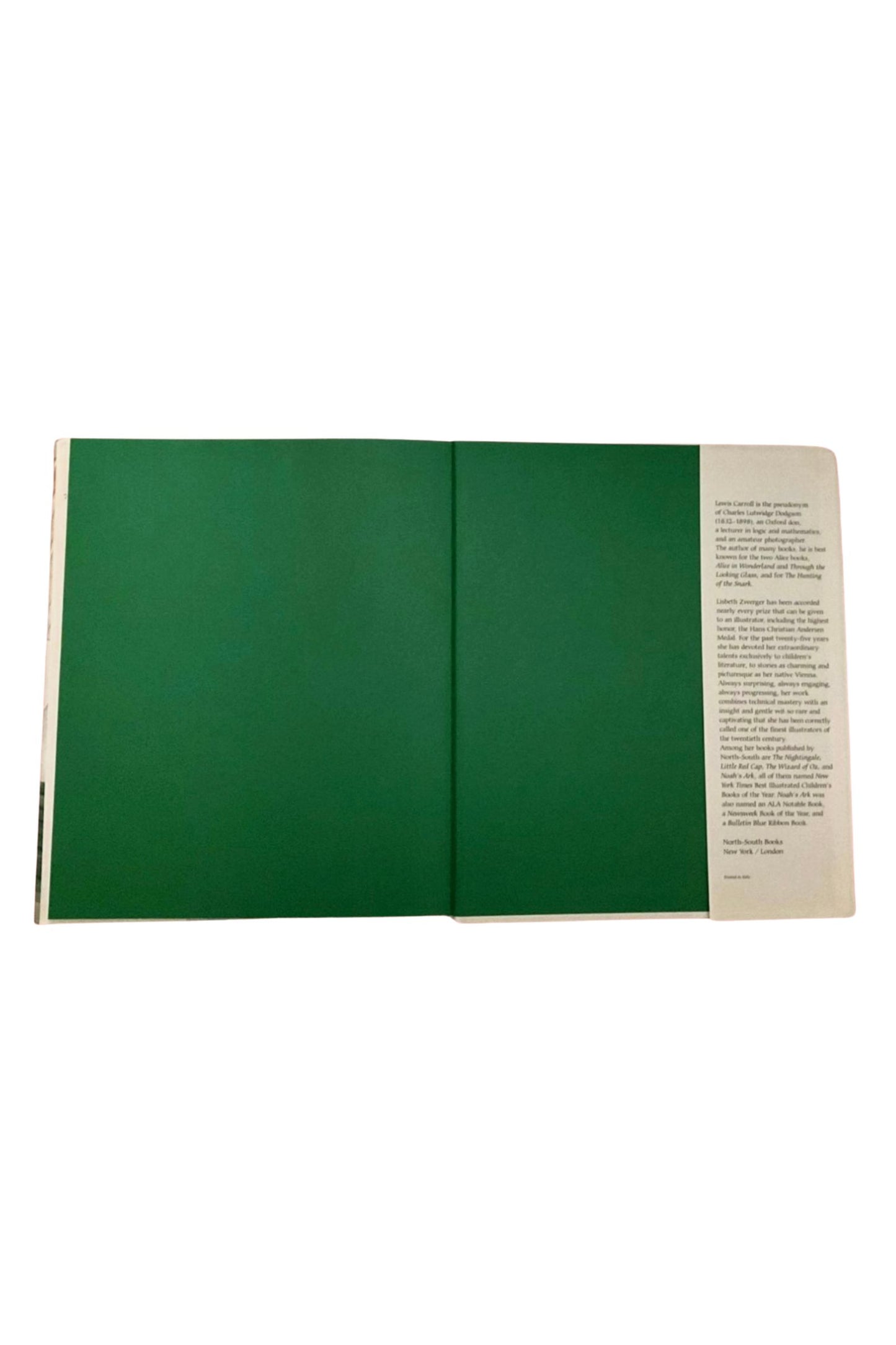 Alice in Wonderland (1999 First Edition HCDJ— North-South Books)