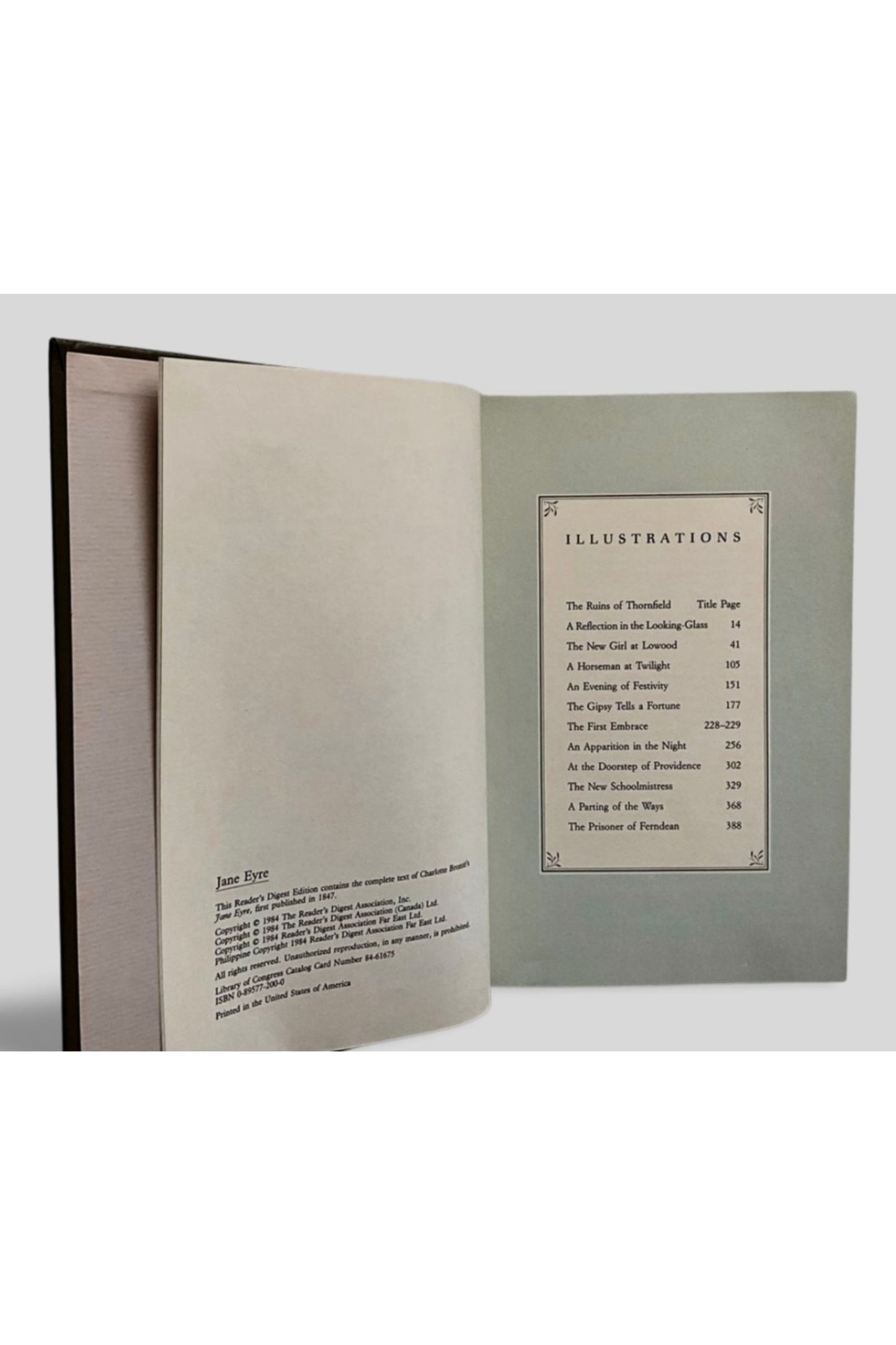 Jane Eyre (1984 Reader’sDigest Collector’s Edition)