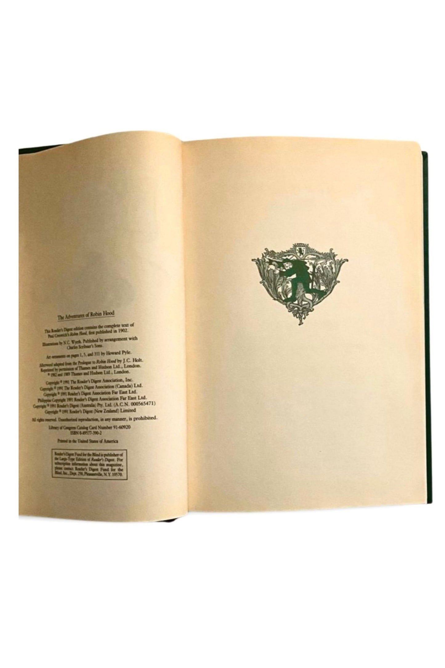 The Adventures of Robin Hood (1991 Reader’s Digest Edition, HC)