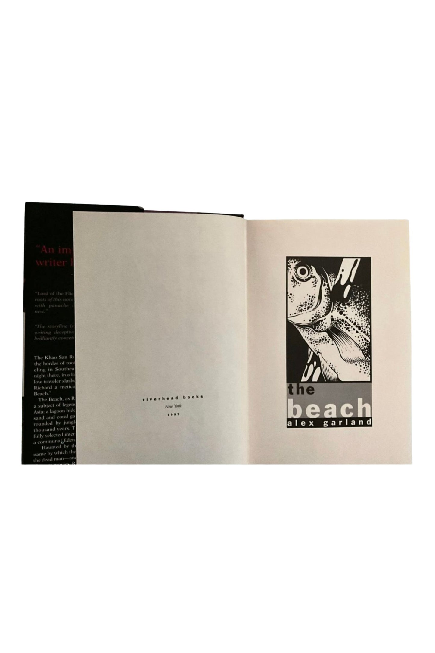 The Beach — Alex Garland — 1997 First U.S. Edition/First Printing — Very Good in Dust Jacket