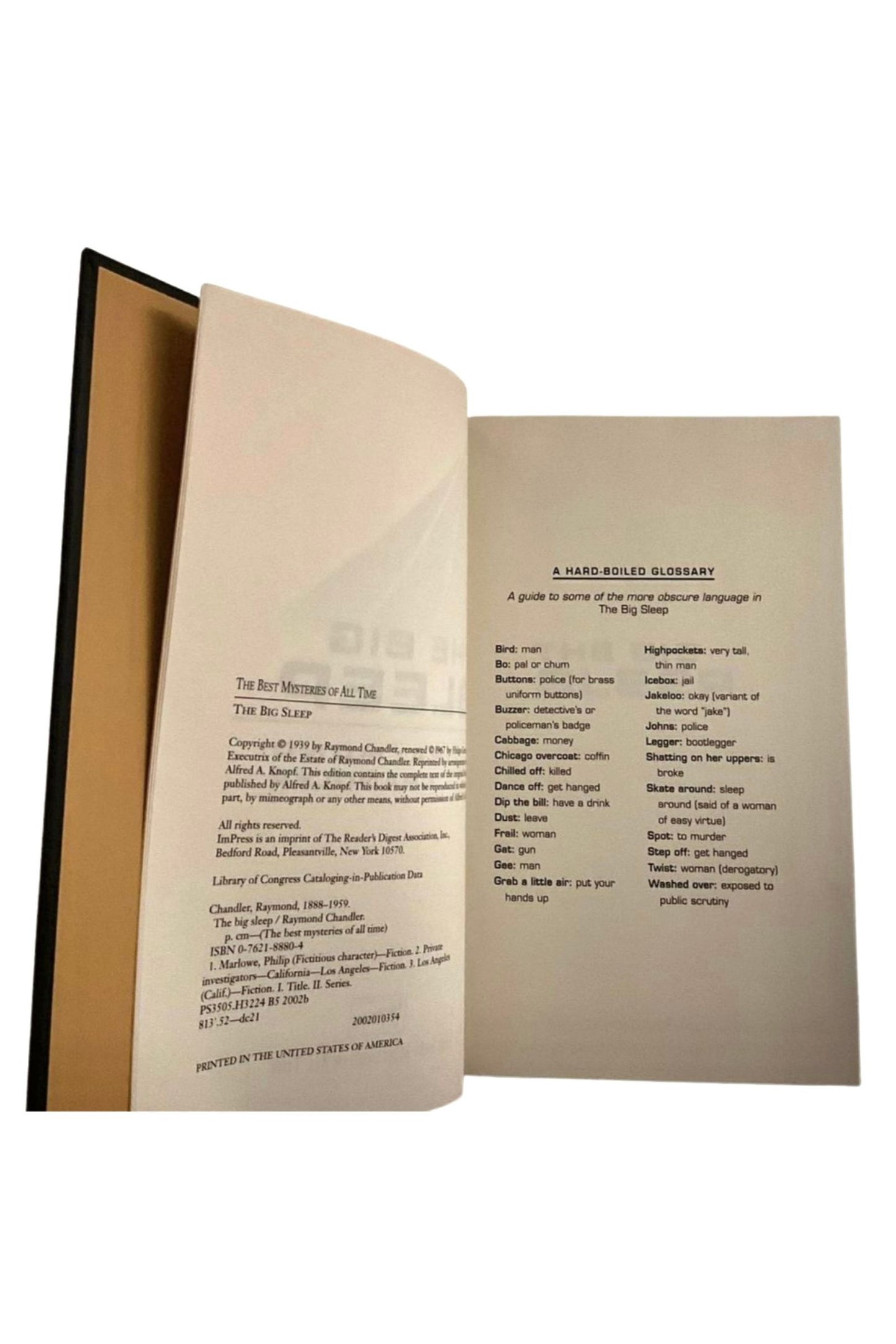 The Big Sleep by Raymond Chandler ImPress Mystery - The Best Mysteries of All Time Series (2002)