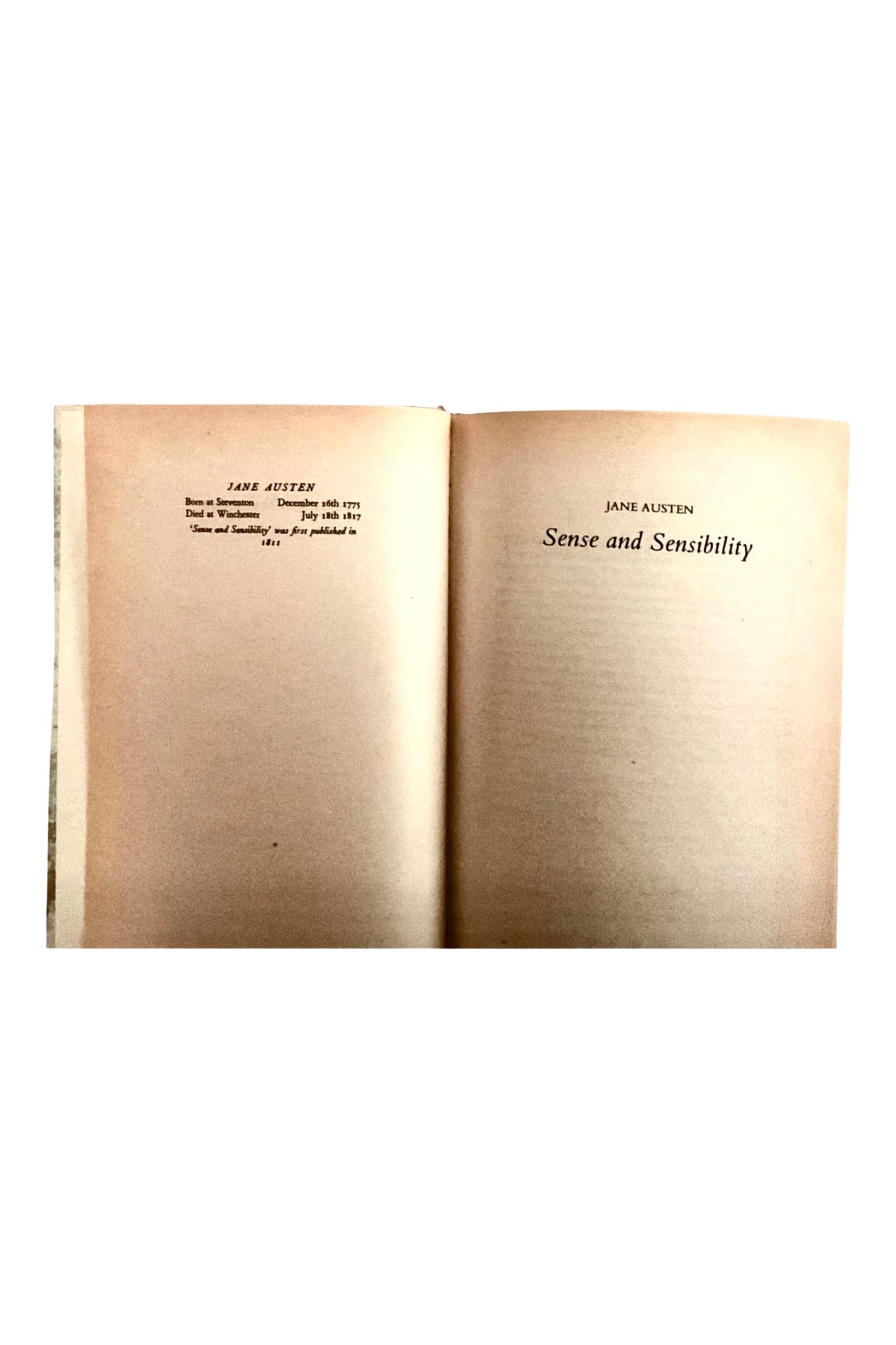 Sense and Sensibility (1992 HC)