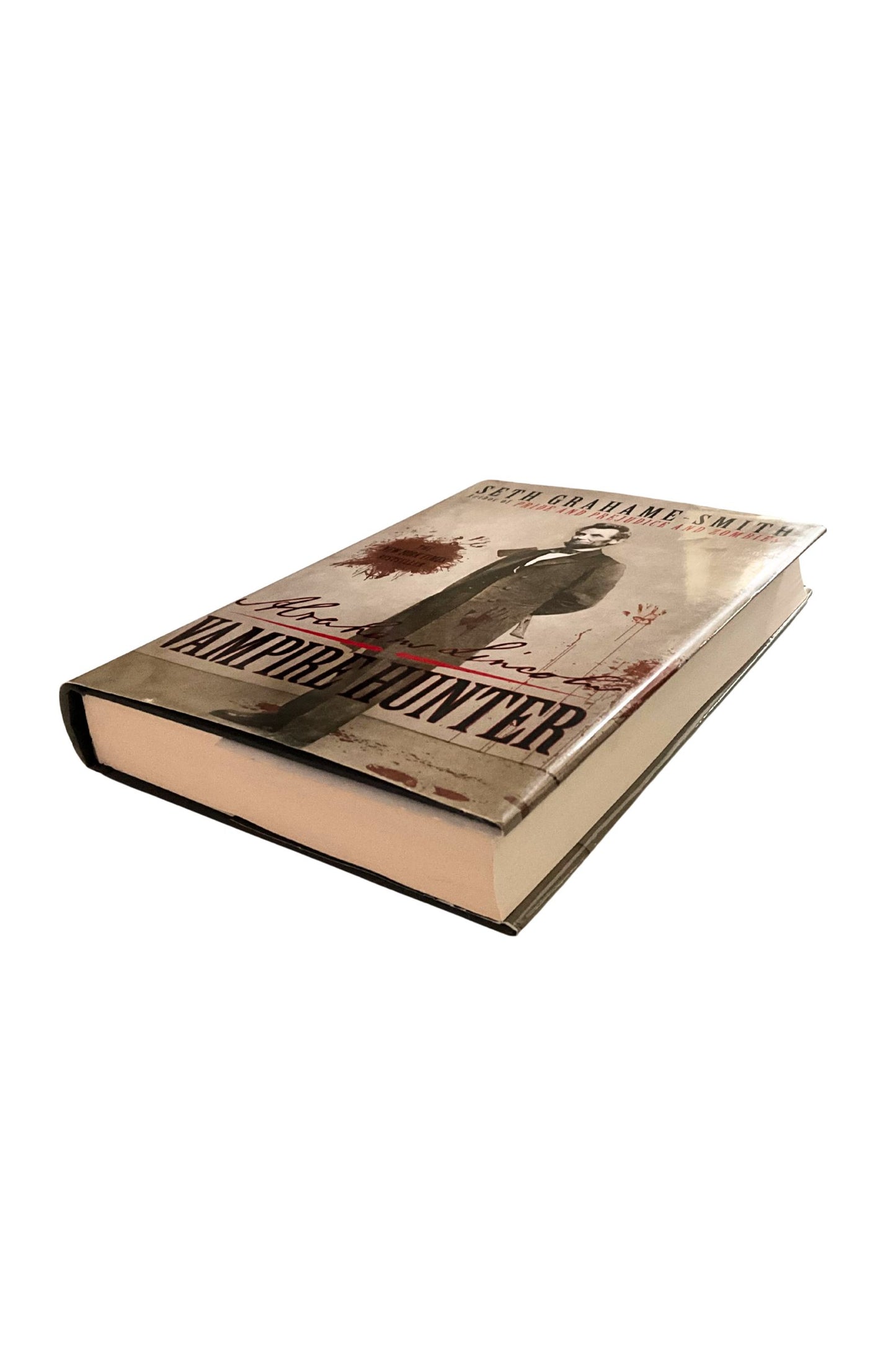 Book titled 'Vampire Hunter' on a white background