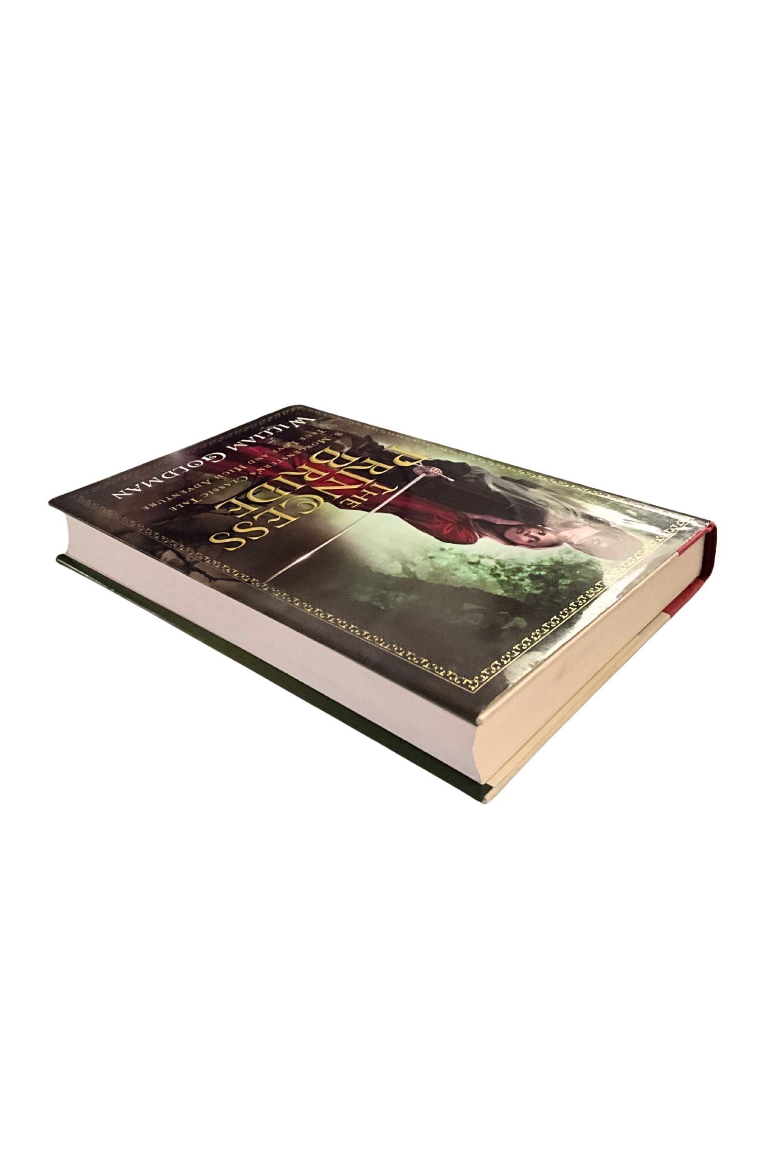 ‘The Princess Bride’ Book with a green cover and text on a white background