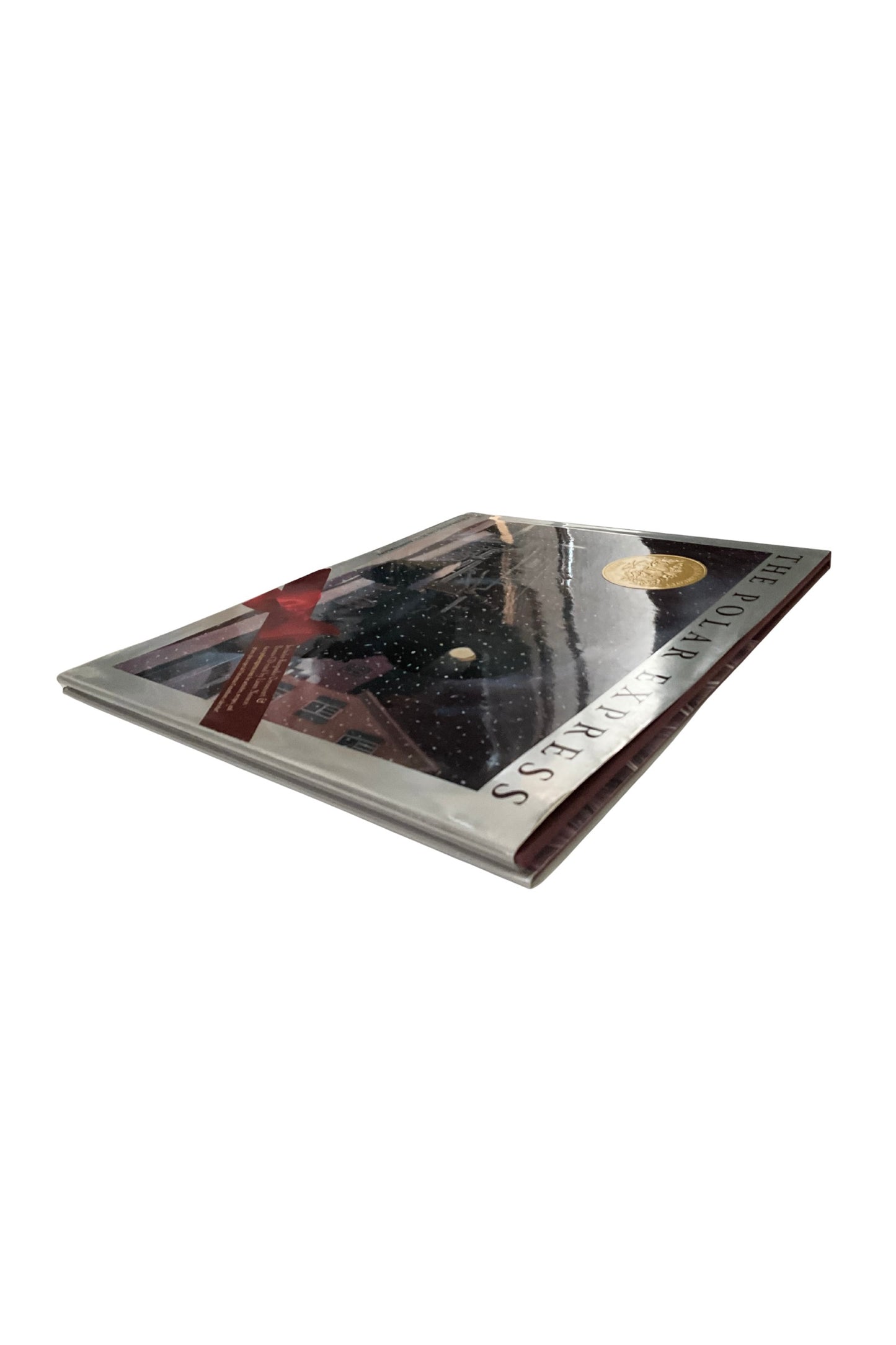 The Polar Express by Chris Van Allsburg – 25th Anniversary HCDJ w/CD, VG