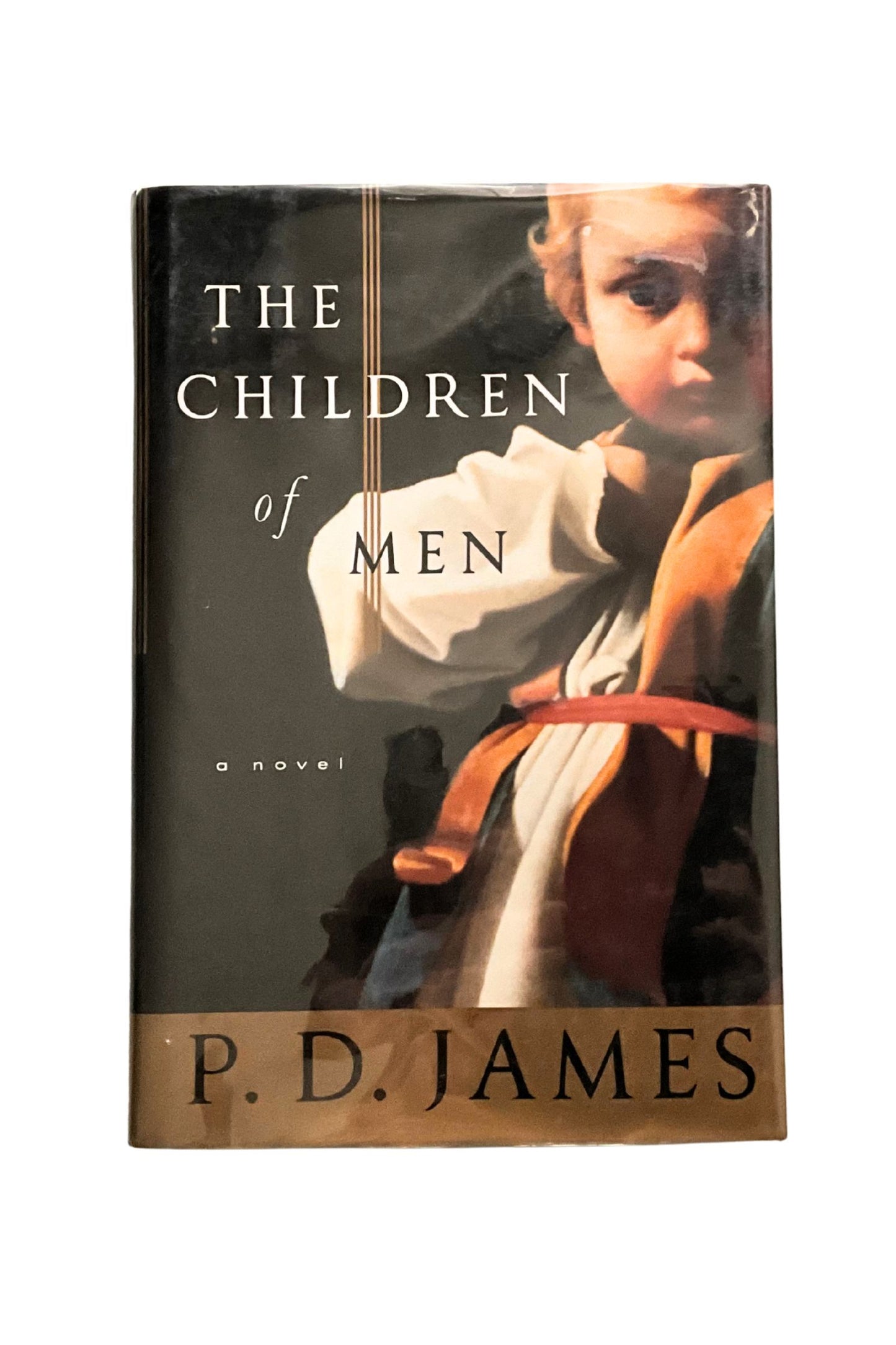 Book cover of 'The Children of Men' by P.D. James on a white background